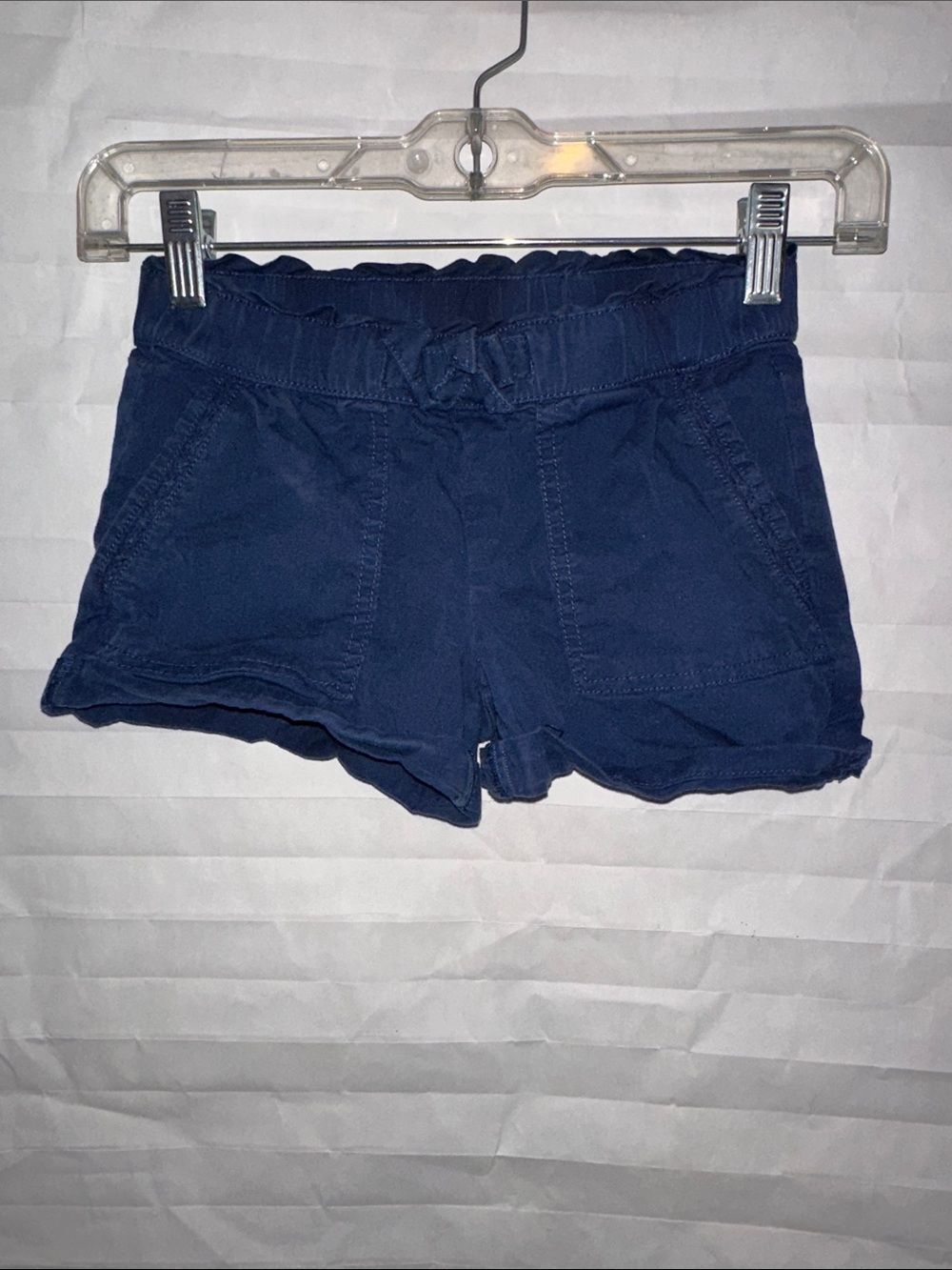 Arizona Girls Size 7 Dark Blue Shorts Youth Casual Bottoms